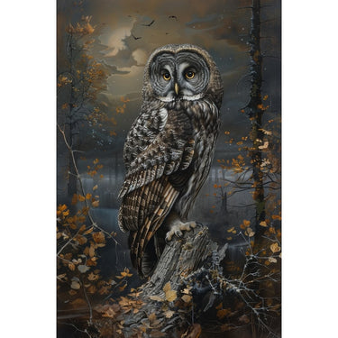 Owl Oil Canvas